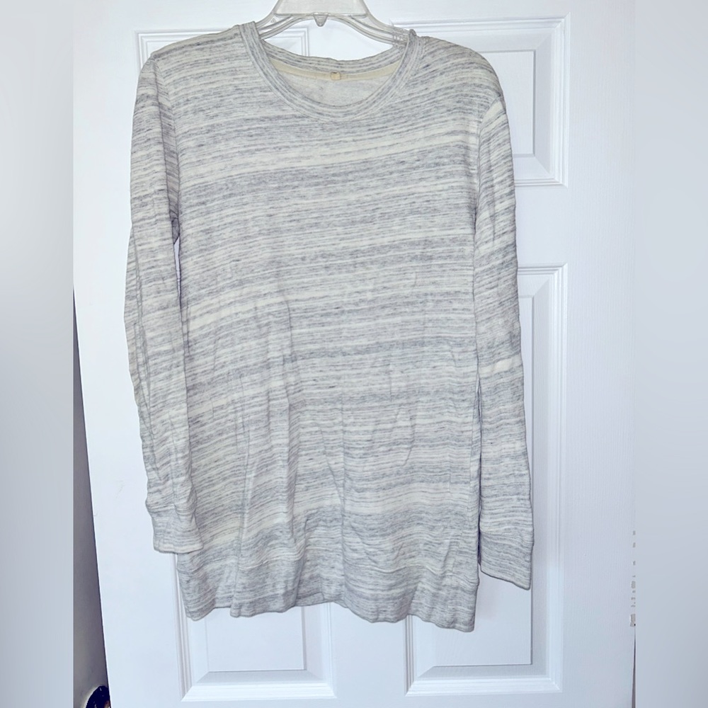 J Crew long line crew sweater, XS